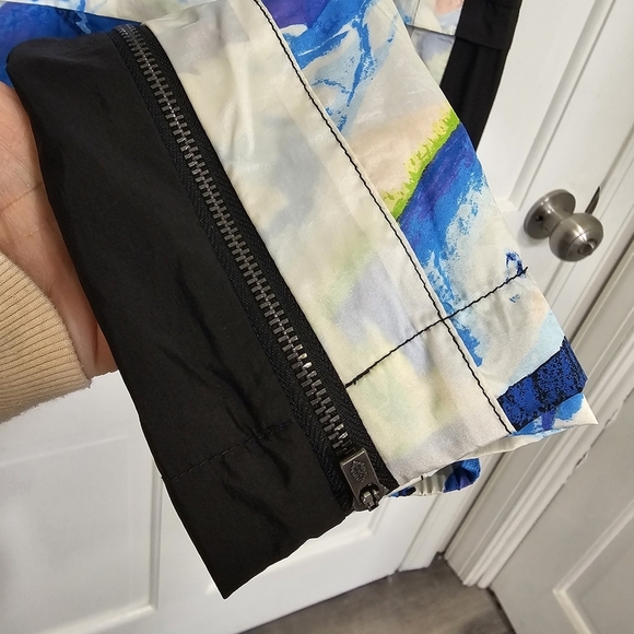 Free People End Zone Printed Mountain Apres Combo Windbreaker Light Weig… - Picture 9 of 17
